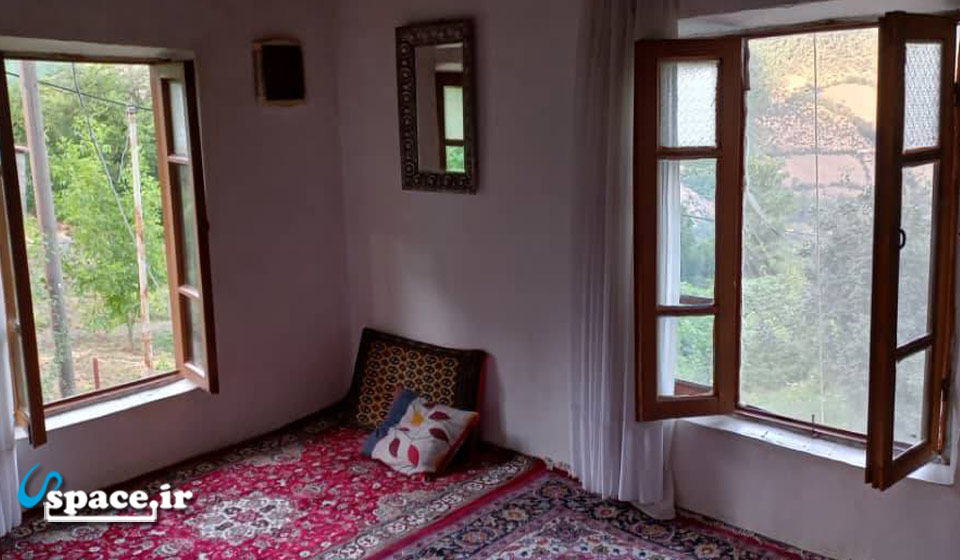 نمای داخلی اقامتگاه فانوس ارده - رضوانشهر - روستای ارده